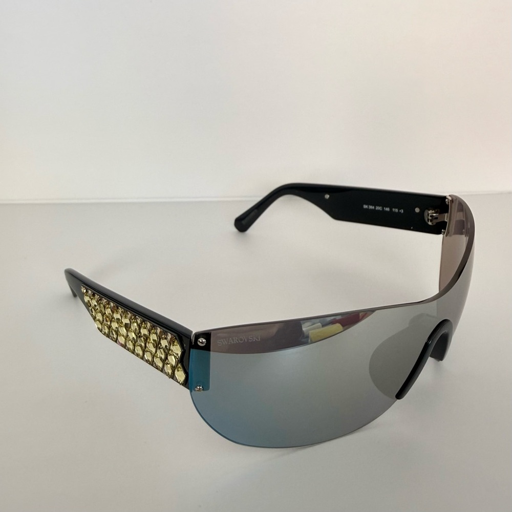 NEW!!! Swarovski mask mirrored sunglasses SK364 20C Authentic Retail 350$
